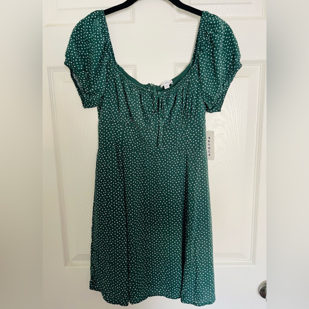 NWT La Hearts Tie Front Mini Dress